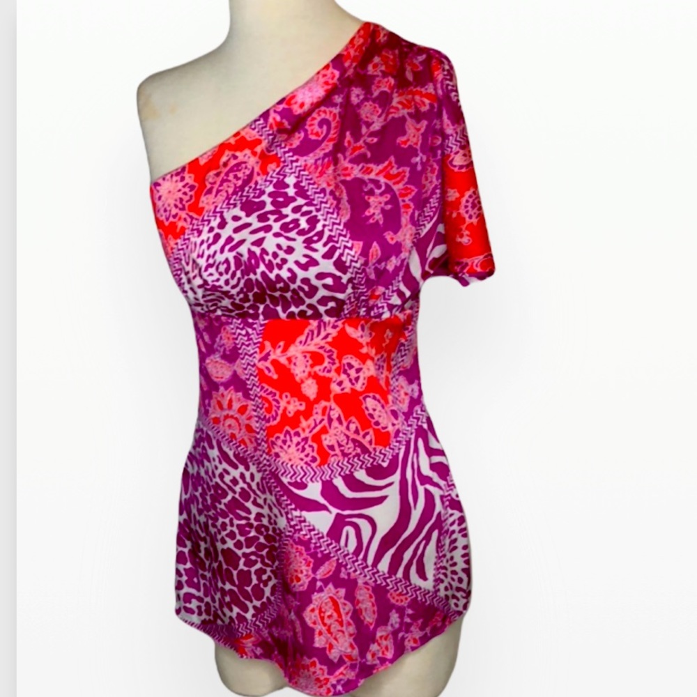 Cache Pink color animal print size M
